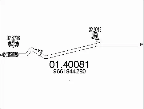Exhaust Pipe (01.40081)