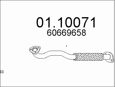 Exhaust Pipe (01.10071)