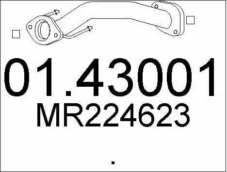 Exhaust Pipe (01.43001)