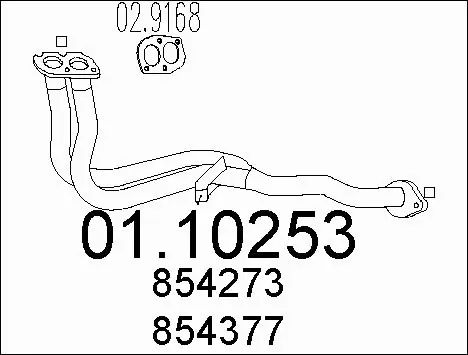 Exhaust Pipe (01.10253)