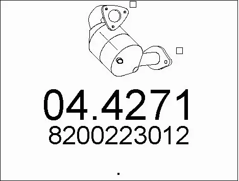 Catalytic Converter (04.4271)