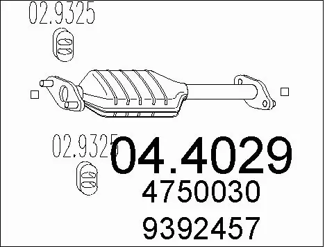Catalytic Converter (04.4029)