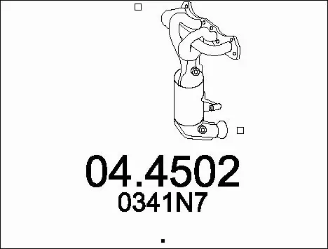 Catalytic Converter (04.4502)