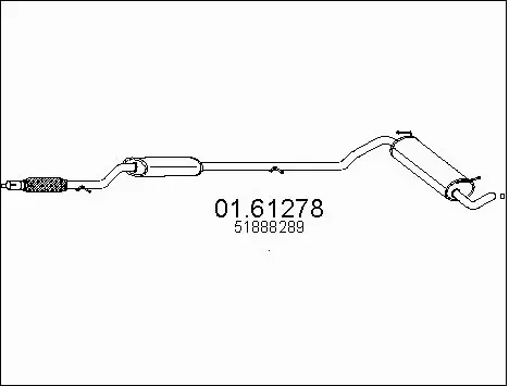 Rear Muffler (01.61278)