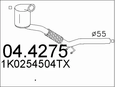 Catalytic Converter (04.4275)