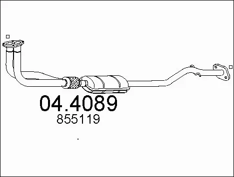 Catalytic Converter (04.4089)