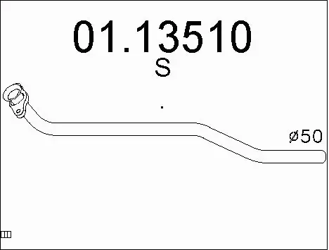 Exhaust Pipe (01.13510)