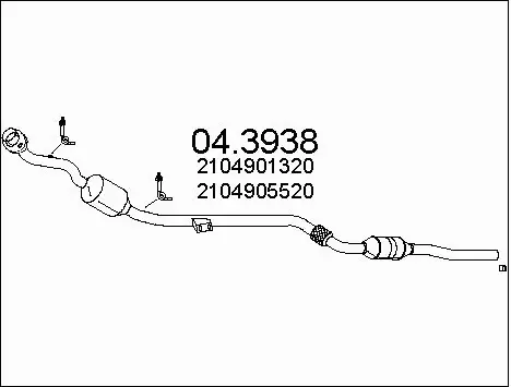 Catalytic Converter (04.3938)
