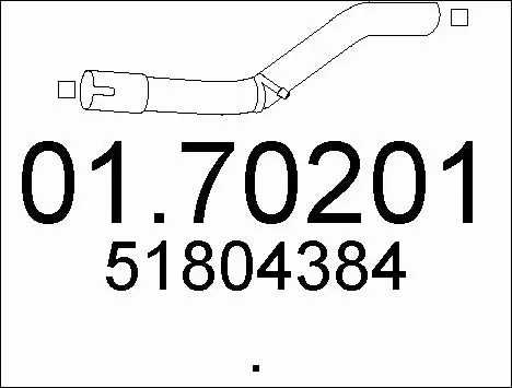 Exhaust Pipe (01.70201)