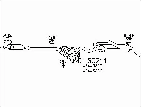 Rear Muffler (01.60211)