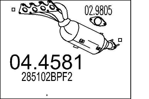 Catalytic Converter (04.4581)