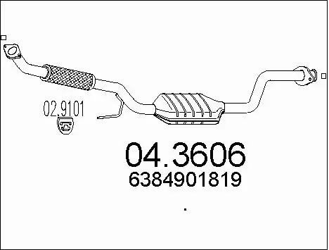 Catalytic Converter (04.3606)