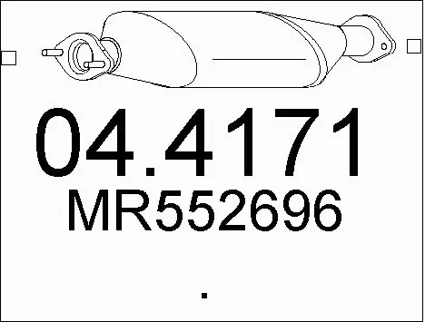 Catalytic Converter (04.4171)