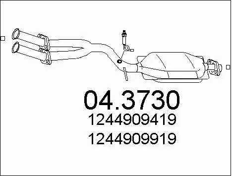 Catalytic Converter (04.3730)