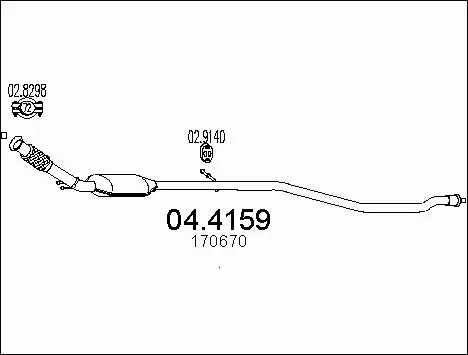 Catalytic Converter (04.4159)