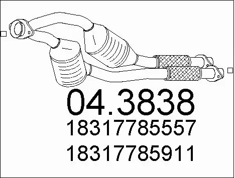Catalytic Converter (04.3838)