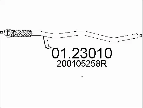 Exhaust Pipe (01.23010)