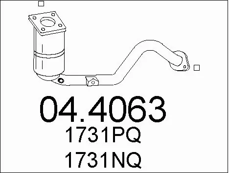Catalytic Converter (04.4063)