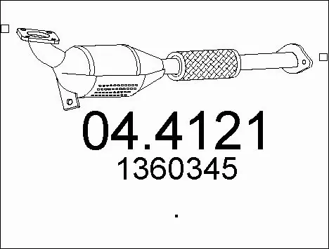 Catalytic Converter (04.4121)