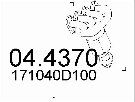 Catalytic Converter (04.4370)