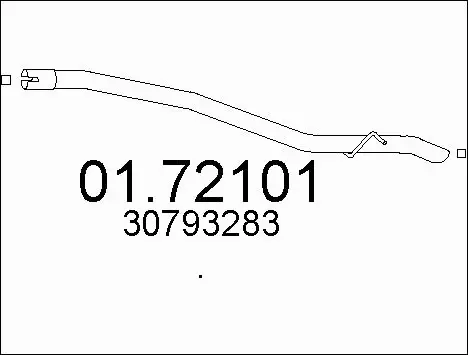 Exhaust Pipe (01.72101)