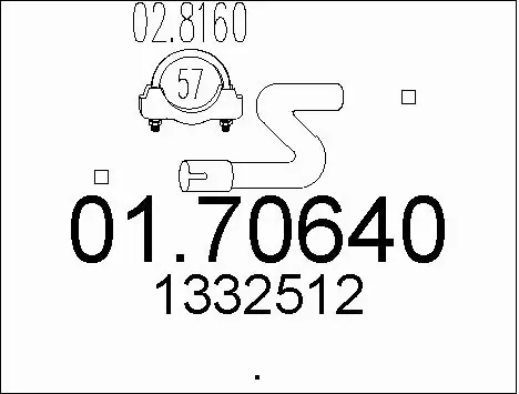 Exhaust Pipe (01.70640)