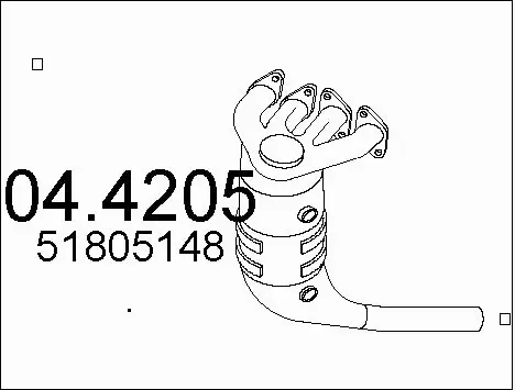 Catalytic Converter (04.4205)