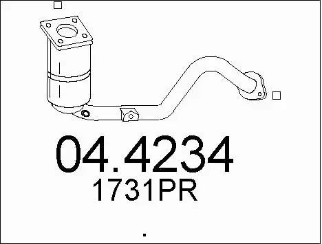 Catalytic Converter (04.4234)