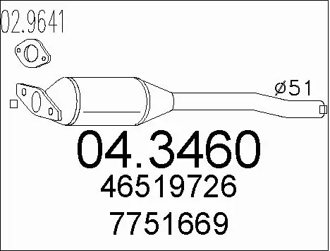 Catalytic Converter (04.3460)