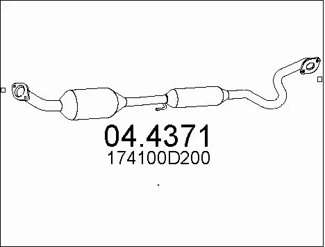 Catalytic Converter (04.4371)