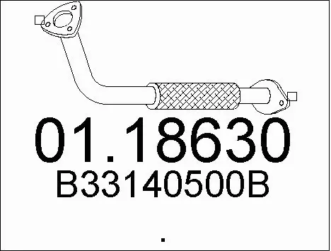 Exhaust Pipe (01.18630)