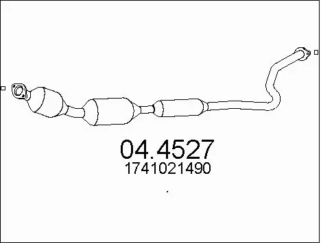Catalytic Converter (04.4527)