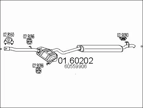 Rear Muffler (01.60202)