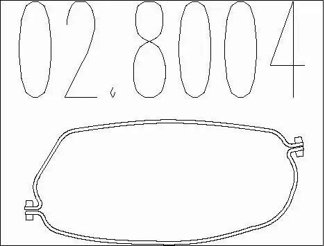 Pipe Connector, exhaust system (02.8004)