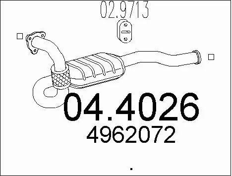 Catalytic Converter (04.4026)