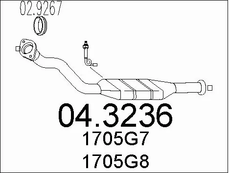 Catalytic Converter (04.3236)