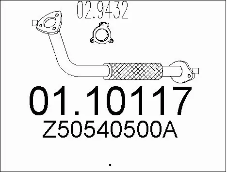 Exhaust Pipe (01.10117)