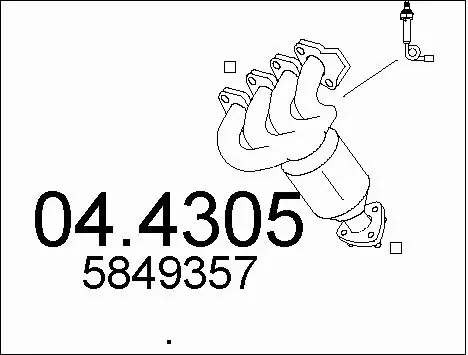 Catalytic Converter (04.4305)
