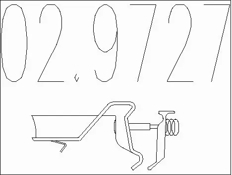 Rubber Buffer, muffler (02.9727)
