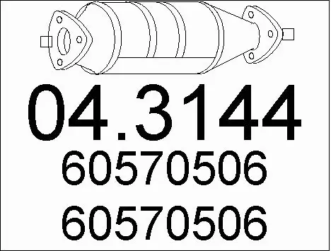 Catalytic Converter (04.3144)