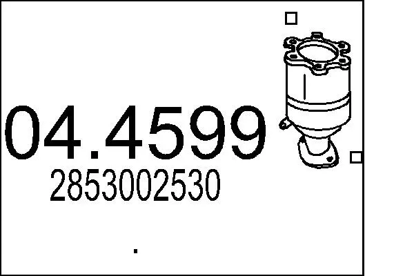 Catalytic Converter (04.4599)