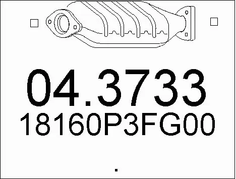 Catalytic Converter (04.3733)