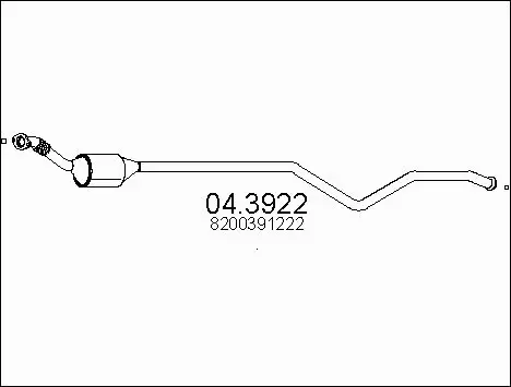 Catalytic Converter (04.3922)