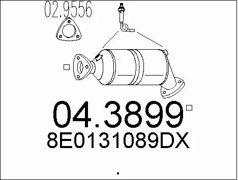 Catalytic Converter (04.3899)