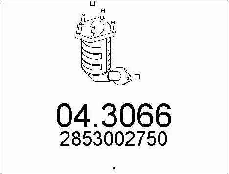 Catalytic Converter (04.3066)