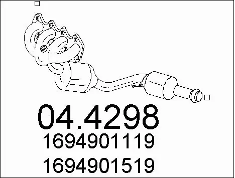 Catalytic Converter (04.4298)