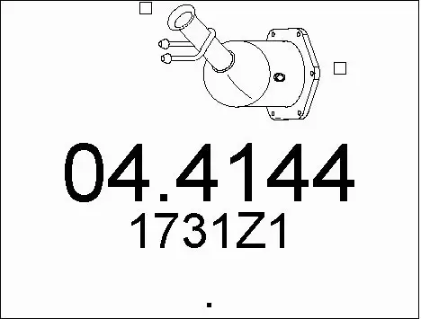 Catalytic Converter (04.4144)