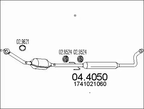 Catalytic Converter (04.4050)