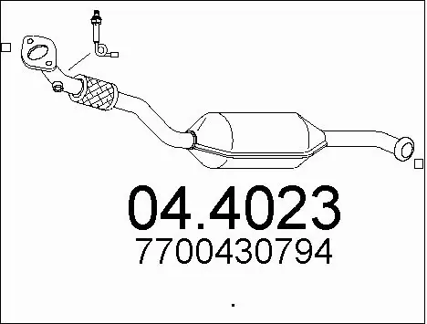 Catalytic Converter (04.4023)