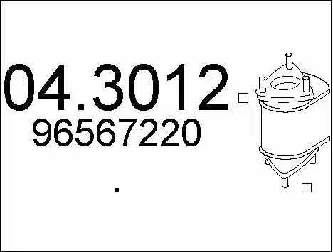 Catalytic Converter (04.3012)